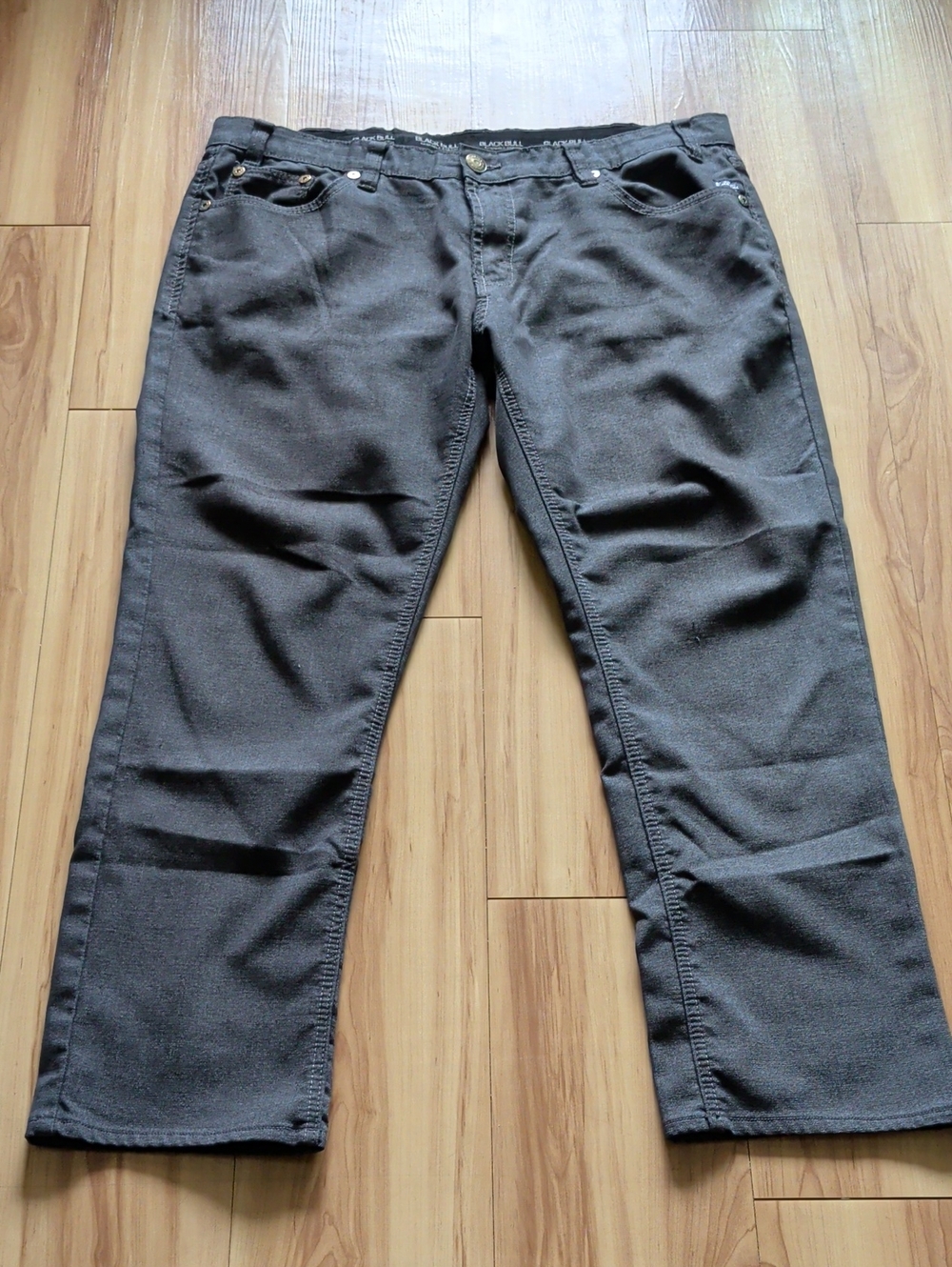 Men's Classic Straight Leg Jeans - Black